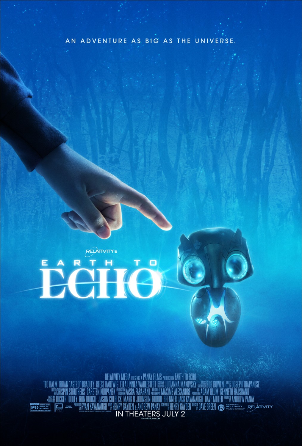 [顶级预告片]地球回音 Earth To Echo/科幻片/ 2014-07-02 北美上映
