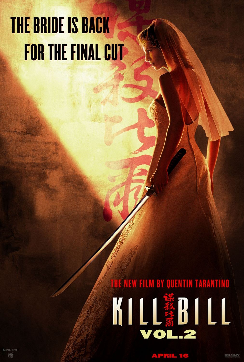 杀死比尔2 蓝光原盘下载+高清MKV版 /谋杀比尔2/标杀令2 2004 Kill Bill 2