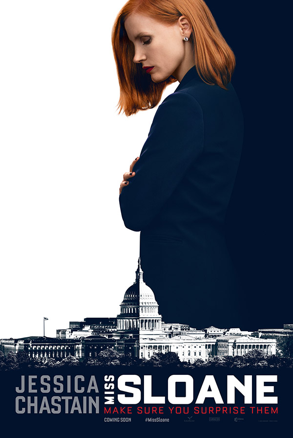 2016年 斯隆女士 又名: 枪狂帝国 [主演: 杰西卡·查斯坦 马克·斯特朗]