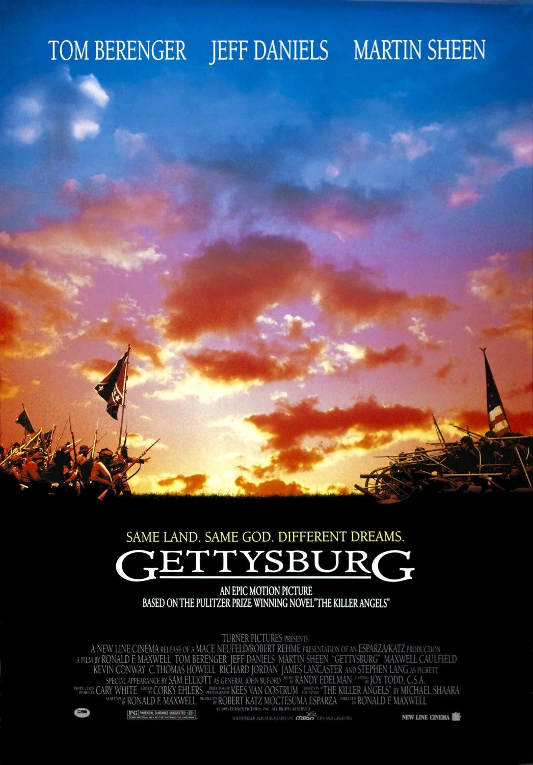 盖茨堡之役 高清MKV版/美国战火/葛底斯堡(导演剪辑版) /1993 Gettysburg 15.78G