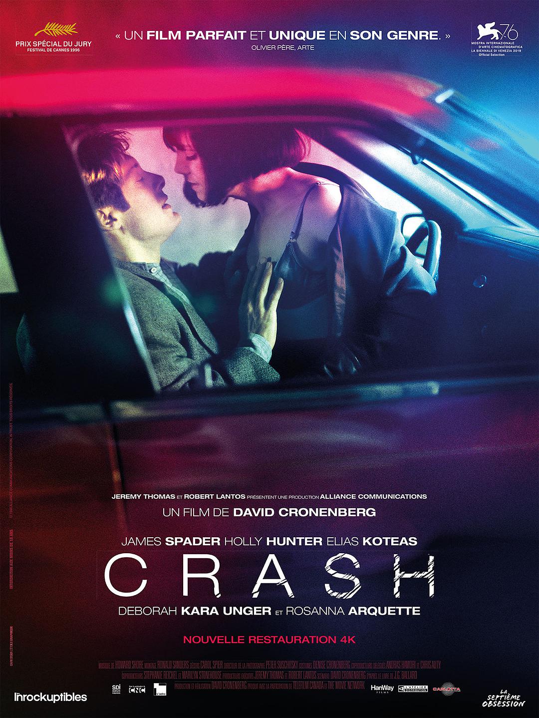 欲望号快车 4K蓝光原盘下载+高清MKV版/撞车/超速性追缉(台) 1996 Crash 57.7GB
