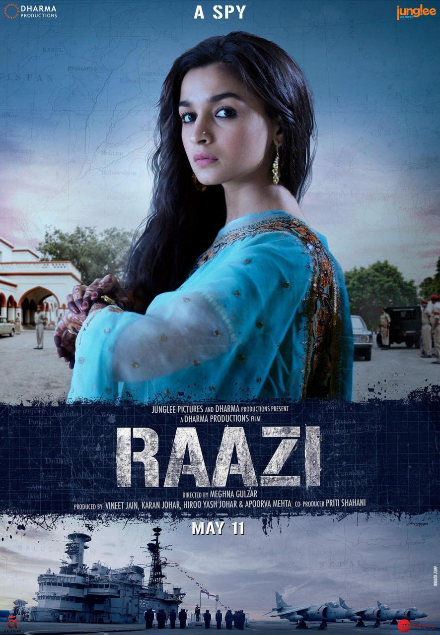 心甘情愿 蓝光高清MKV版/谍影丽人 2018 Raazi 13.3G