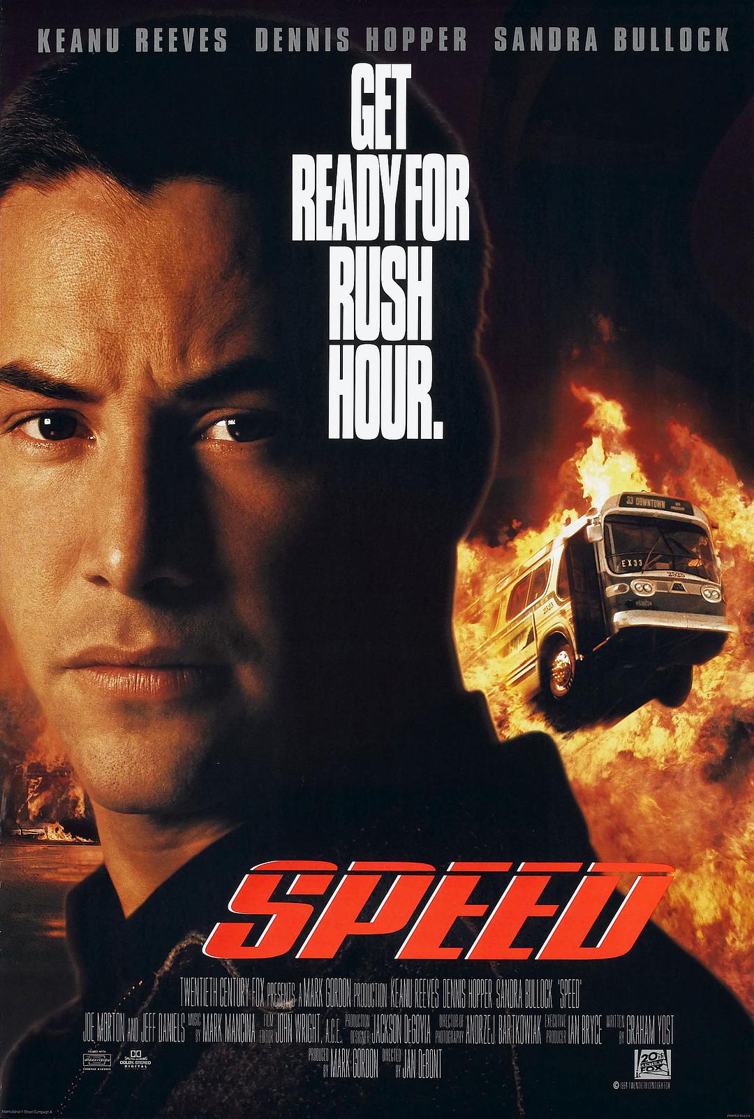 生死时速 4K蓝光原盘下载+高清MKV版/捍卫战警(台) 1994 Speed 59.64G