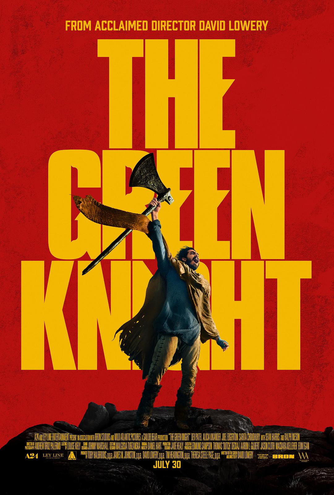 绿衣骑士 4K蓝光原怕下载+高清MKV版 / 绿骑士(台) 2021 The Green Knight 70.1GB
